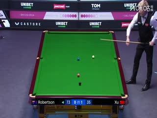 2025斯诺克英国公开赛64进32 尼尔·罗伯逊4-1徐思 20250924海报