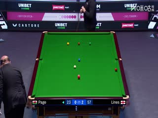 2025斯诺克英国公开赛第2轮 杰克逊·佩奇1-4奥利弗·莱恩斯 20250923海报