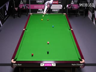 2025斯诺克英国公开赛64进32 马丁·奥德奈尔4-2阿卡尼·宋沙瓦 20250924海报