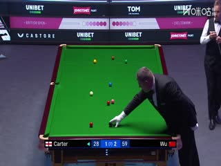 2025斯诺克英国公开赛64进32 吴宜泽3-4阿里·卡特 20250924海报