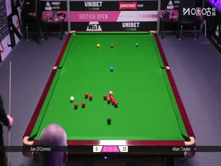 2025斯诺克英国公开赛64进32 乔·奥康纳4-1阿兰·泰勒 20250924海报