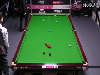 2025斯诺克英国公开赛32进16 诺鹏·桑坎姆3-4常冰玉 20250925海报