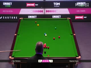 2025斯诺克英国公开赛64进32 本·默滕斯4-0瑞安·埃文斯 20250924海报