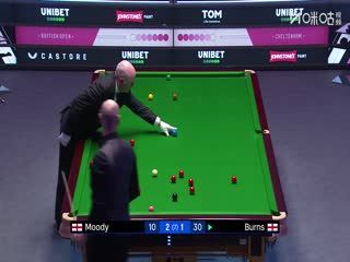 2025斯诺克英国公开赛32进16 斯坦·穆迪4-2伊安·伯恩斯 20250925海报