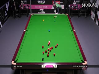 2025斯诺克英国公开赛32进16 本·默滕斯4-0罗比·麦圭根 20250925海报