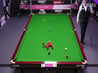 2025斯诺克英国公开赛32进16 尤里安·博伊科0-4阿里·卡特 20250925海报
