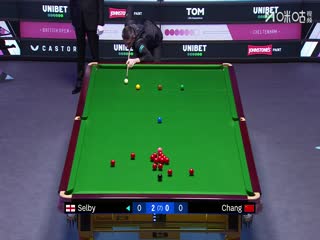 2025斯诺克英国公开赛16进8 常冰玉0-4马克·塞尔比 20250926海报