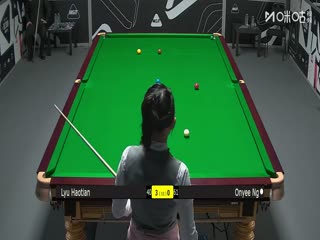 2025斯诺克南京国锦赛资格赛 吕昊天6-1吴安仪 20250930海报