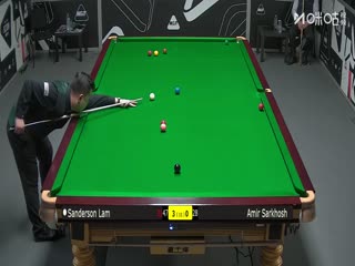 2025斯诺克国际锦标赛资格赛 林杉峰6-0阿米尔·萨克霍什 20251001海报