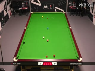 2025斯诺克南京国锦赛资格赛 马克·塞尔比6-0斯蒂芬·霍尔沃斯 20250930海报