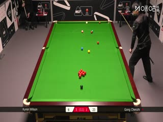 2025斯诺克南京国锦赛资格赛 凯伦·威尔逊6-2巩晨智 20250930海报