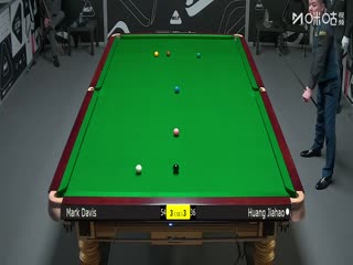 2025斯诺克国际锦标赛资格赛 马克·戴维斯5-6黄佳浩 20251001海报