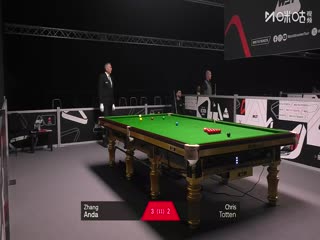 2025斯诺克国际锦标赛资格赛 张安达6-3克里斯·托顿 20251002海报