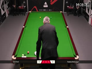 2025斯诺克国际锦标赛资格赛 汤姆·福德6-1罗比·麦奎根 20251002海报