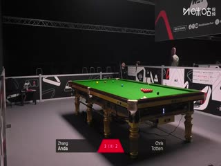 2025斯诺克国际锦标赛资格赛 张安达6-3克里斯·托顿（秦正） 20251002海报