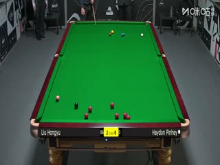 2025斯诺克国际锦标赛资格赛 刘宏宇6-1海顿·平海 20251002海报