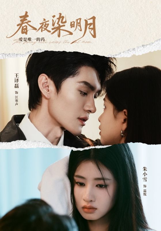 春夜染明月海报