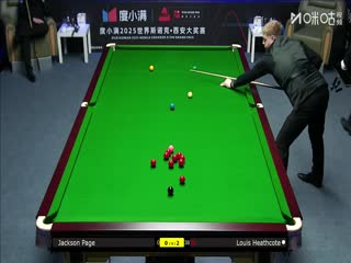 2025斯诺克西安大奖赛延期资格赛第一轮 杰克逊·佩奇0-5路易·希斯科特 20251007海报