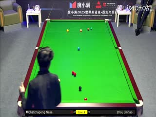 2025斯诺克西安大奖赛延期资格赛第一轮 恰查蓬·纳萨2-5周金豪（秦正） 20251007海报