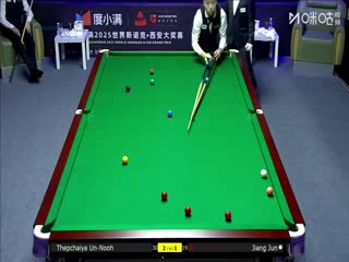 2025斯诺克西安大奖赛延期资格赛第一轮 塔猜亚·乌努5-3江俊 20251007海报