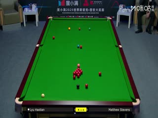 2025斯诺克西安大奖赛32进16 马修·史蒂文斯4-5吕昊天 20251009海报