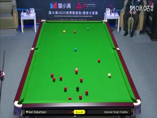 2025斯诺克西安大奖赛64进32 辛格·查达3-5尼尔·罗伯逊 20251008海报
