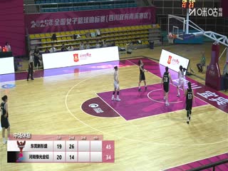 全国女子篮球锦标赛 东莞新彤盛VS河南豫光金铅 20251010海报