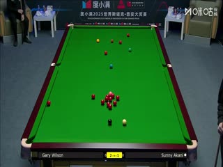 2025斯诺克西安大奖赛64进32 阿卡尼·宋沙瓦1-5加里·威尔逊 20251008海报