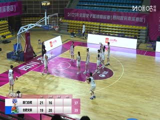 全国女子篮球锦标赛 厦门环东文旅VS合肥文旅 20251010海报