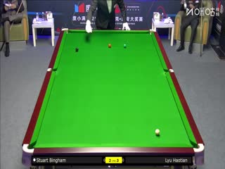 2025斯诺克西安大奖赛16进8 吕昊天5-3斯图尔特·宾汉姆（朱峰立） 20251010海报