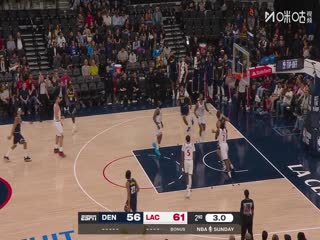 NBA季前赛 掘金VS快船 20251013海报