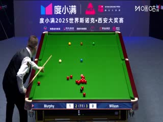 2025斯诺克西安大奖赛半决赛 肖恩·墨菲6-4加里·威尔逊（秦正） 20251012海报