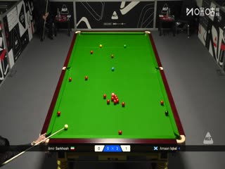 苏格兰公开赛资格赛Day1  阿米尔·萨克霍什4-3阿曼·伊克巴尔 20251014海报