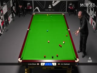 苏格兰公开赛资格赛 乔丹·布朗1-4阿米尔·萨克霍什 20251015海报