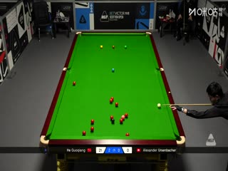 苏格兰公开赛资格赛 贺国强4-1亚历山大·乌尔森巴赫 20251017海报