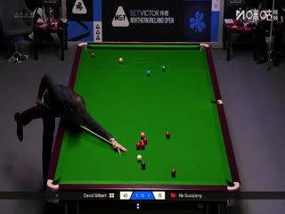 2025斯诺克北爱尔兰公开赛64进32 大卫·吉尔伯特2-4贺国强 20251020海报