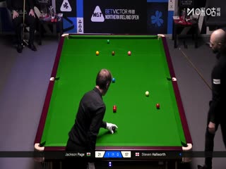 2025斯诺克北爱尔兰公开赛64进32 杰克逊·佩奇4-0斯蒂芬·霍尔沃斯 20251020海报