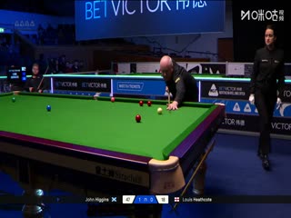 2025斯诺克北爱尔兰公开赛64进32 约翰·希金斯4-0路易·希斯科特 20251020海报