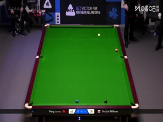 2025斯诺克北爱尔兰公开赛64进32 庞俊旭4-1罗比·威廉姆斯 20251019海报