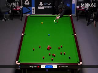 2025斯诺克北爱尔兰公开赛64进32 张安达1-4马克·戴维斯 20251021海报