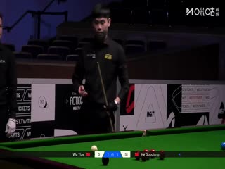 2025斯诺克北爱尔兰公开赛32进16 吴宜泽2-4贺国强 20251022海报