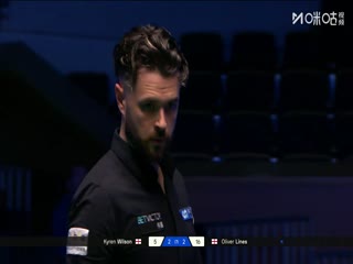 2025斯诺克北爱尔兰公开赛64进32 凯伦·威尔逊4-3奥利弗·莱恩斯 20251021海报