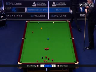 2025斯诺克北爱尔兰公开赛32进16 埃利奥特·斯莱塞2-4肖恩·墨菲 20251022海报