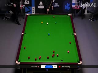 2025斯诺克北爱尔兰公开赛分之一决赛 汤姆·福德4-5周跃龙 20251025海报