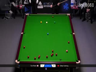 2025斯诺克北爱尔兰公开赛四分之一决赛 汤姆·福德4-5周跃龙（朱峰立） 20251025海报