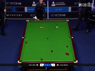 2025斯诺克北爱尔兰公开赛四分之一决赛 马克·艾伦5-2乔丹·布朗 20251025海报