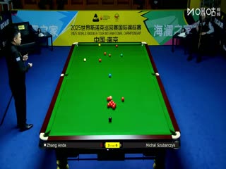 2025斯诺克国际锦标赛延期资格赛第一轮 张安达6-0米哈乌·苏巴尔奇克 20251102海报