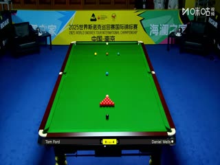 2025斯诺克国际锦标赛延期资格赛第一轮 汤姆·福德3-6丹尼尔·威尔斯 20251102海报