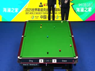 2025斯诺克国际锦标赛延期资格赛第一轮 丁俊晖 6-0 大卫·格雷斯 20251102海报