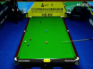2025斯诺克国际锦标赛64进32 斯科特·唐纳森6-2米歇尔·曼恩 20251103海报